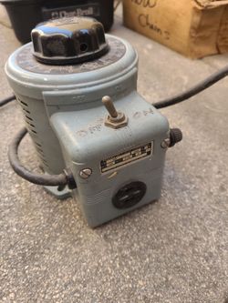 Powerstat Variable Autotransformer / Variac – Superior Electric