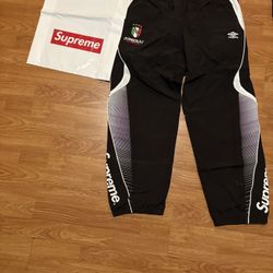 Supreme x UMBRO track pants