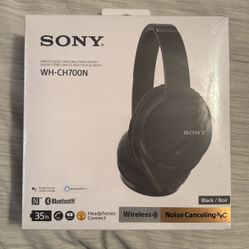 Sony WH-CH700N Brand New.  Wireless Noise Canceling Bluetooth Headphones 