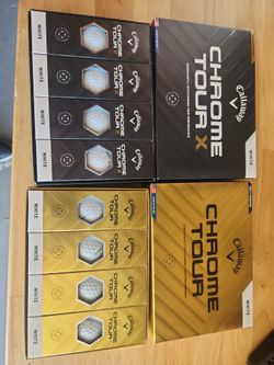 Callaway Chrome tour and tour x