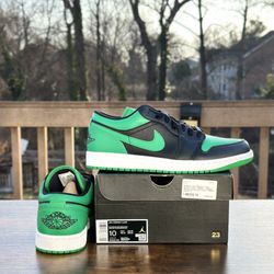 Nike Air Jordan 1 Low Lucky Green Size 10