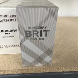 Burberry Brit Eau De Toilette 3.4 oz