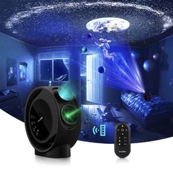 LaView Home Planetarium Star Projector, Ultra Clear Galaxy Projector with 130 ft² Projection Area, Auto-Off Timer, Remote Control, Night Light for Roo