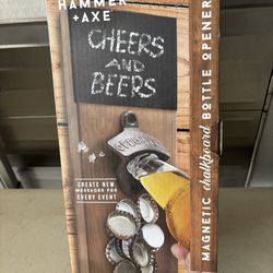 Magnetic Chalkboard Bottle Opener