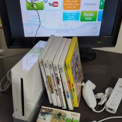Wii Bundle W/Fun Games 