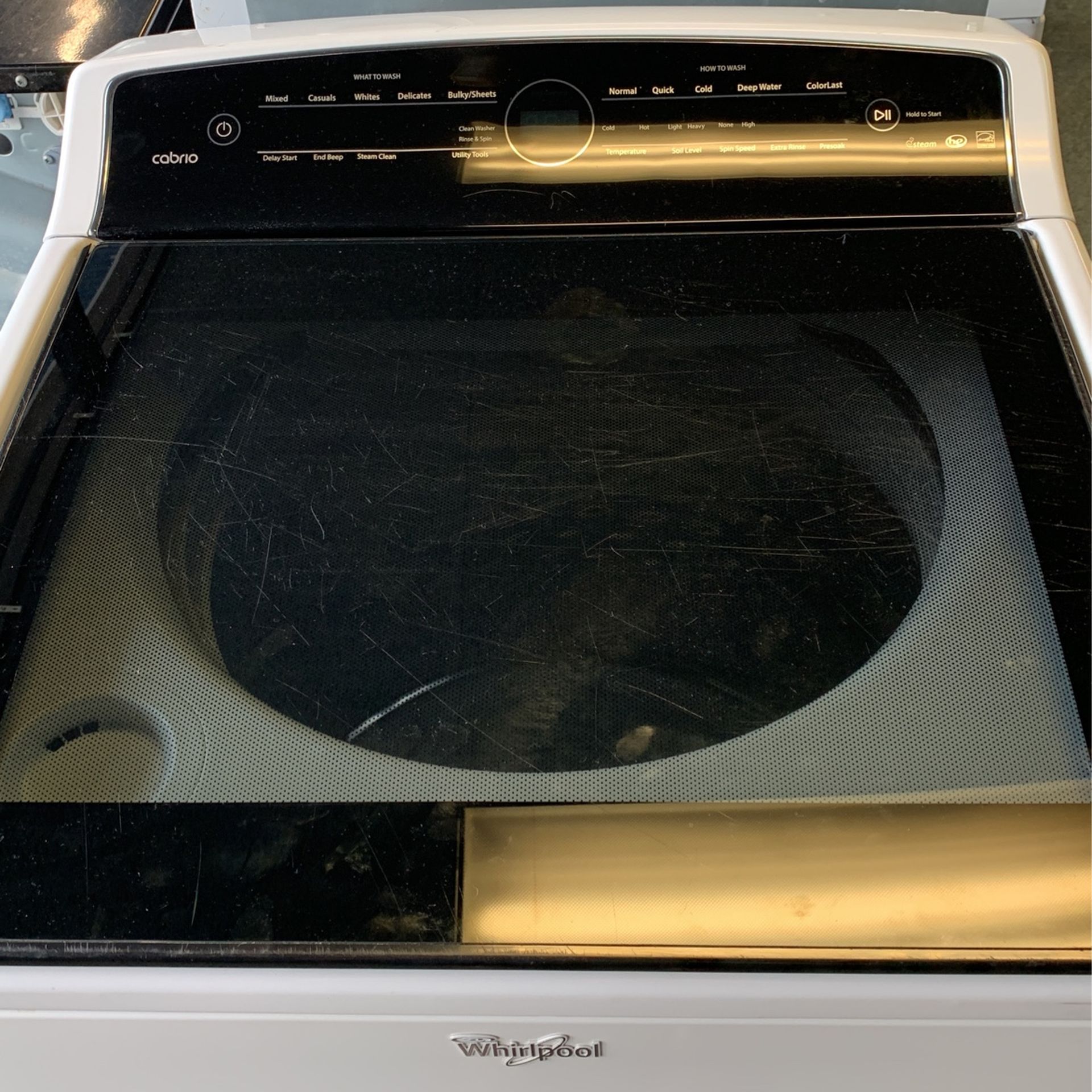 Whirlpool Cabrio Washer 