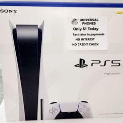 Sony Playstation PS5  (Digital Version) New in box $1 down today rest in payments NO CREDIT CHECK
