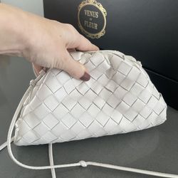 White Bottega Veneta Purse