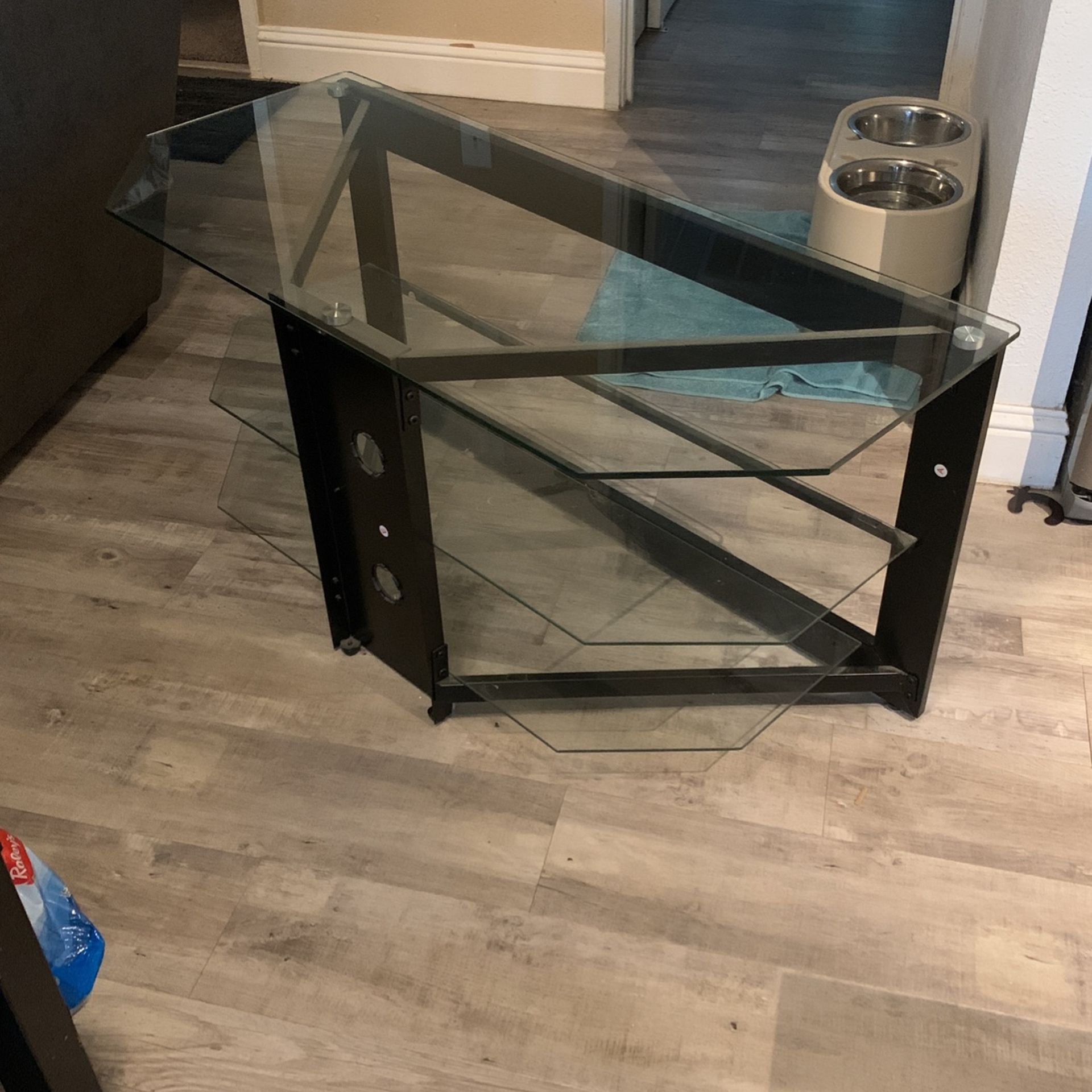 Glass Tv Stand