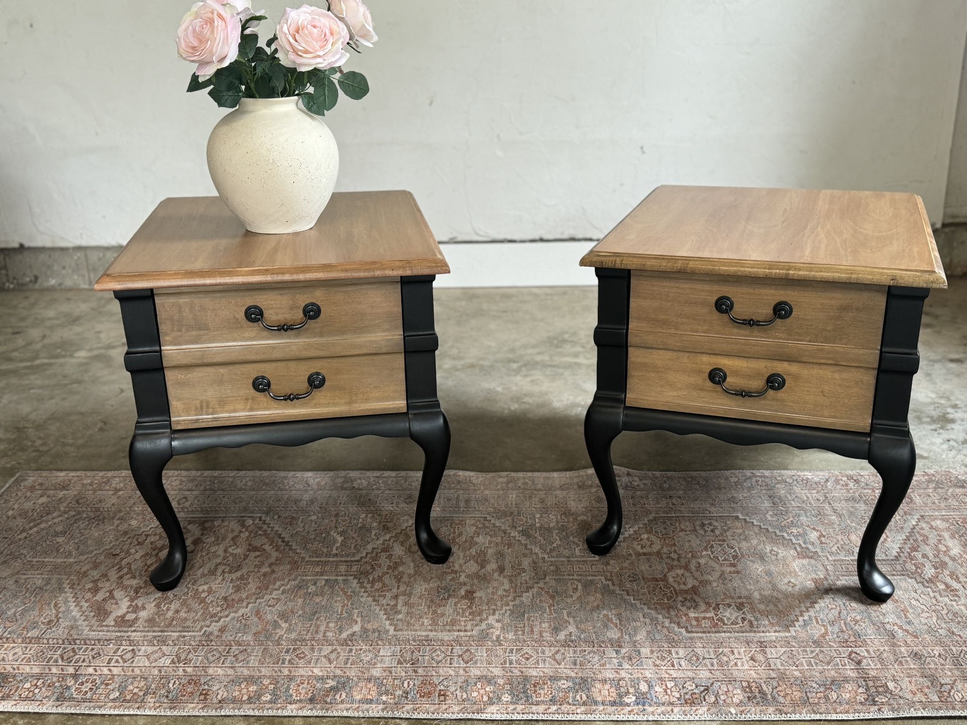 Solid Wood End Tables