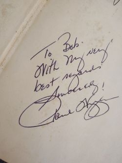 Lou Groza And Paul Wiggins Autograph Book