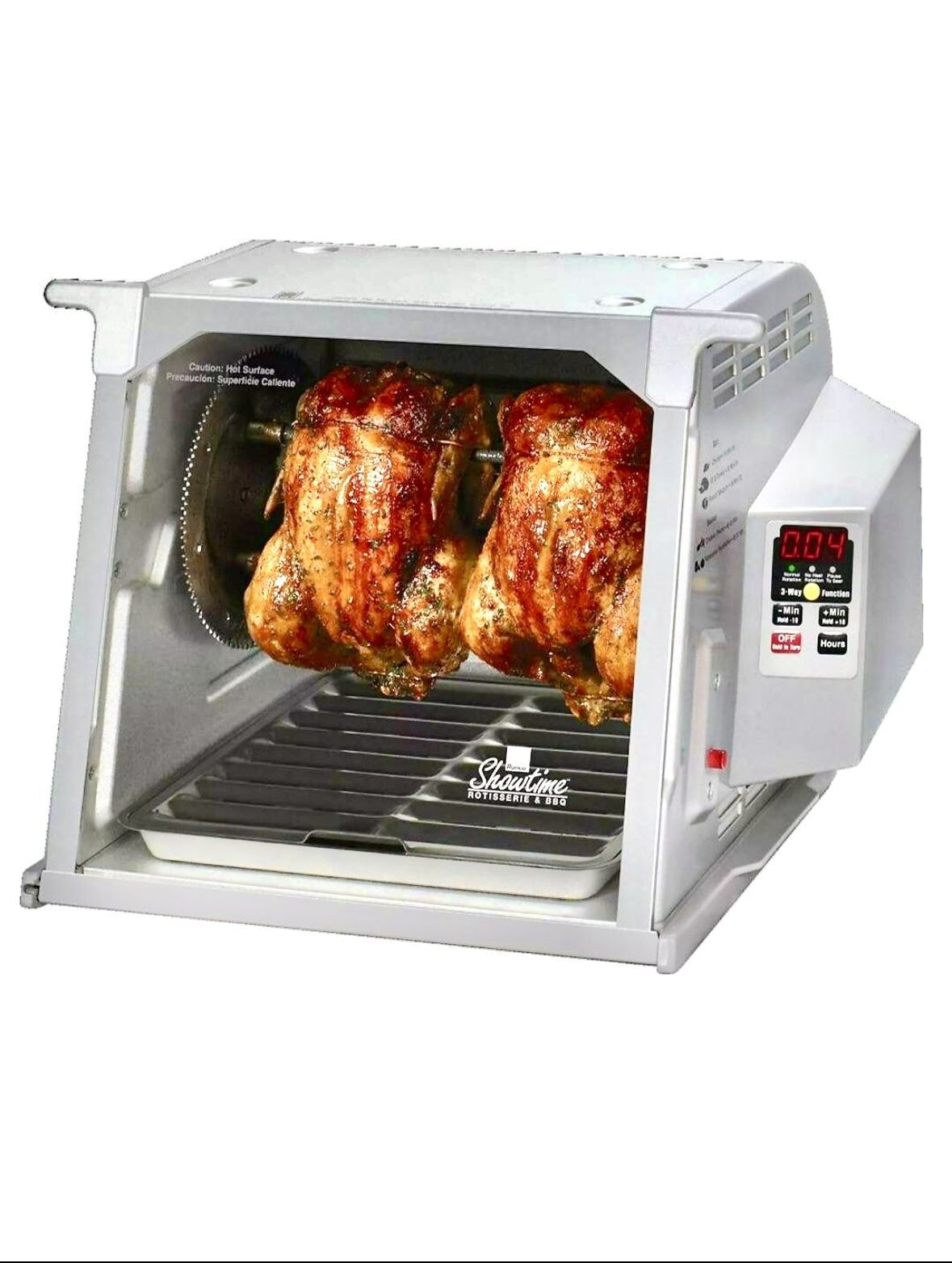 Popeil Ronco Compact Showtime Rotisserie and BBQ Oven