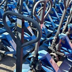 100s Of Great Condition Pallet Jacks$199-299ea