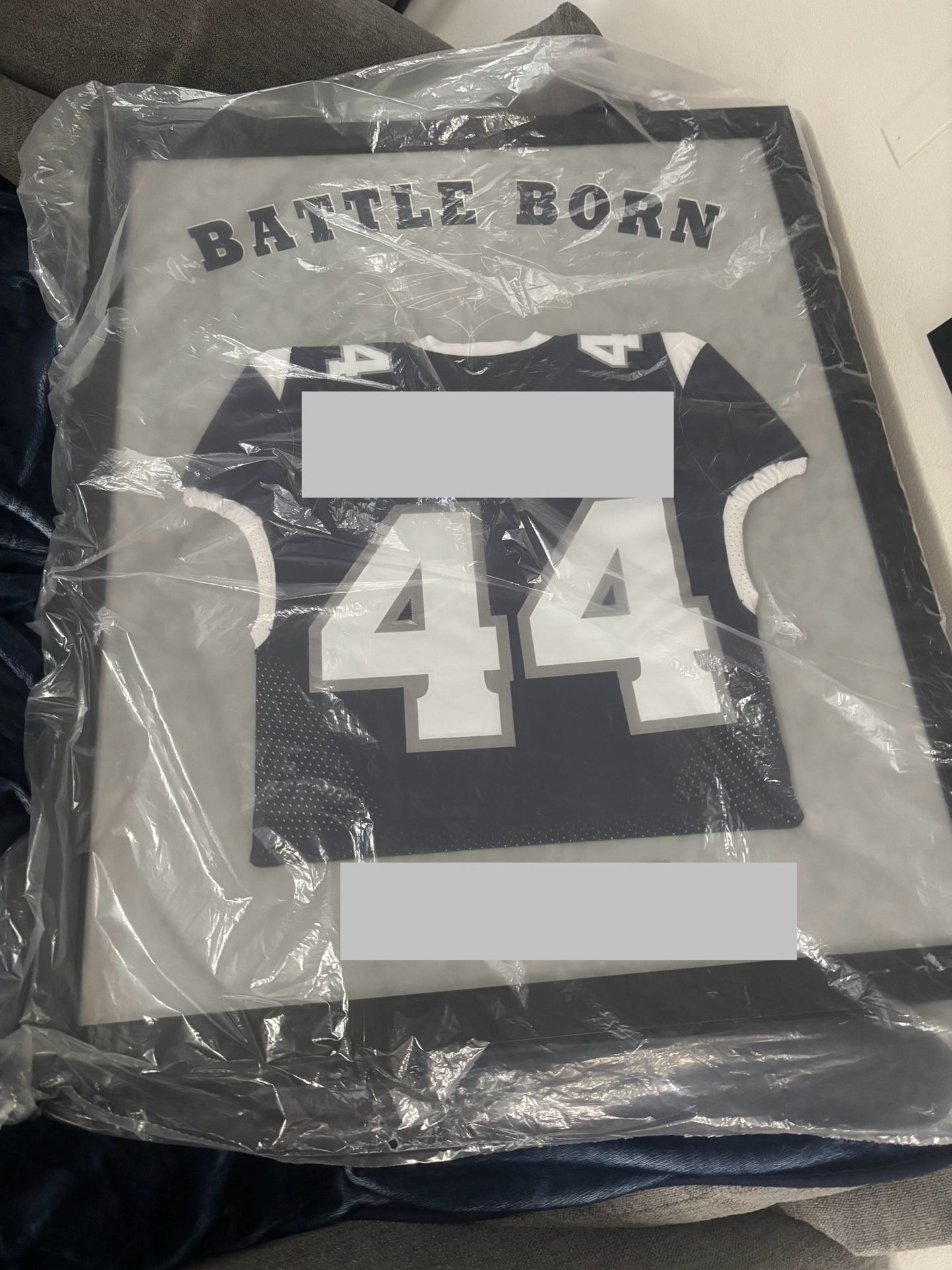 Framed Game Jersey
