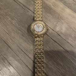 Gold women’s watch