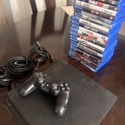 PS4 + games