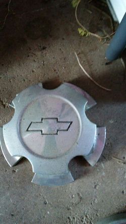 Chevy plastic centercap