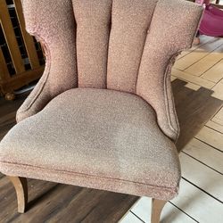 Vintage Blush Chair