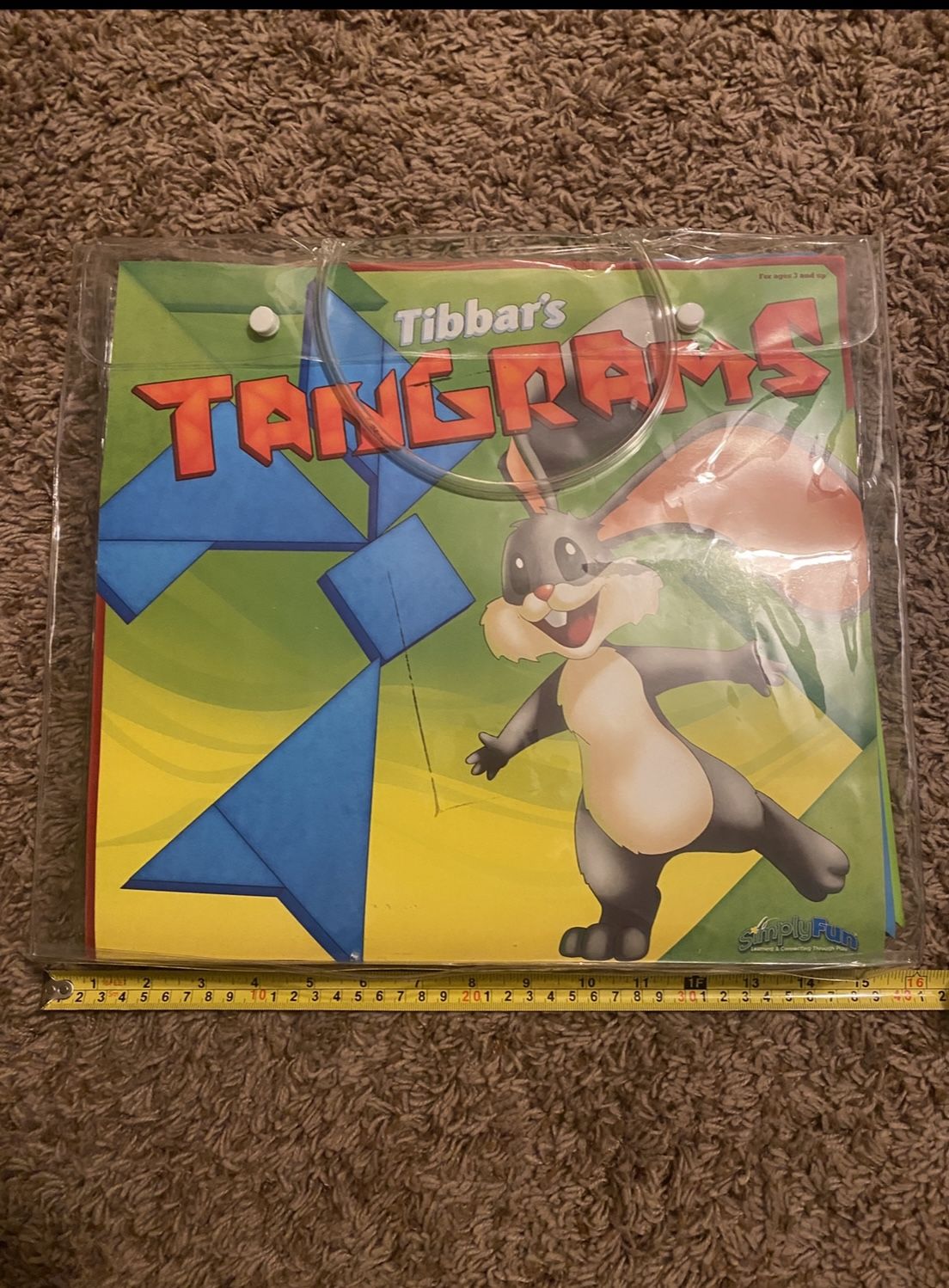Huge Size Tangrams Math Game