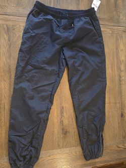Forever 21 Black Swosh Pants Size Large