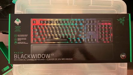 Blackwidow V3 -Green switches
