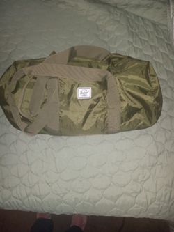 Brand New Herschel Army Green Duffel Bag