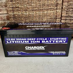 CHARGEX 12 V 200 Amp Lifetime Battery