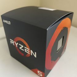 AMD Ryzen 2600x, 6 Core, 12 Threads 3.6GHz