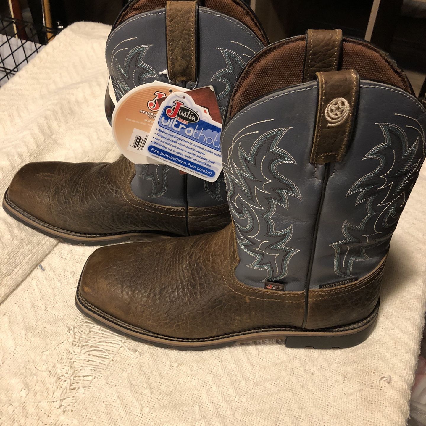 Justin Boots- 10-12 New for Sale in San Antonio, TX - OfferUp