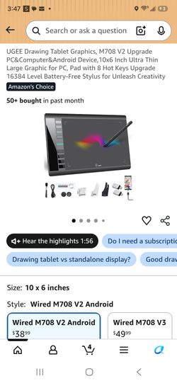 UGEE Drawing Tablet Graphics