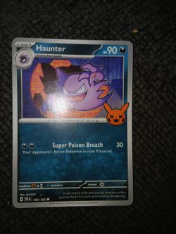 Haunter Pokémon Card TEF 103/162