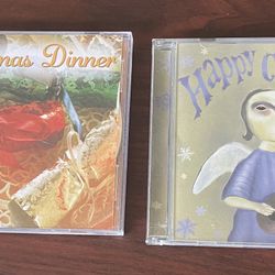 3  Christmas Music CD’s, Christmas Dinner 2 CD’s  & Happy Christmas, VERY GOOD !