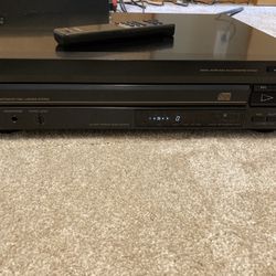 Sony 5 Disc CDP-C30 1988 CD Disc Changer Player With Remote 
