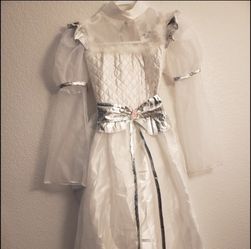 White Princess Halloween Costume Dress For Sale 