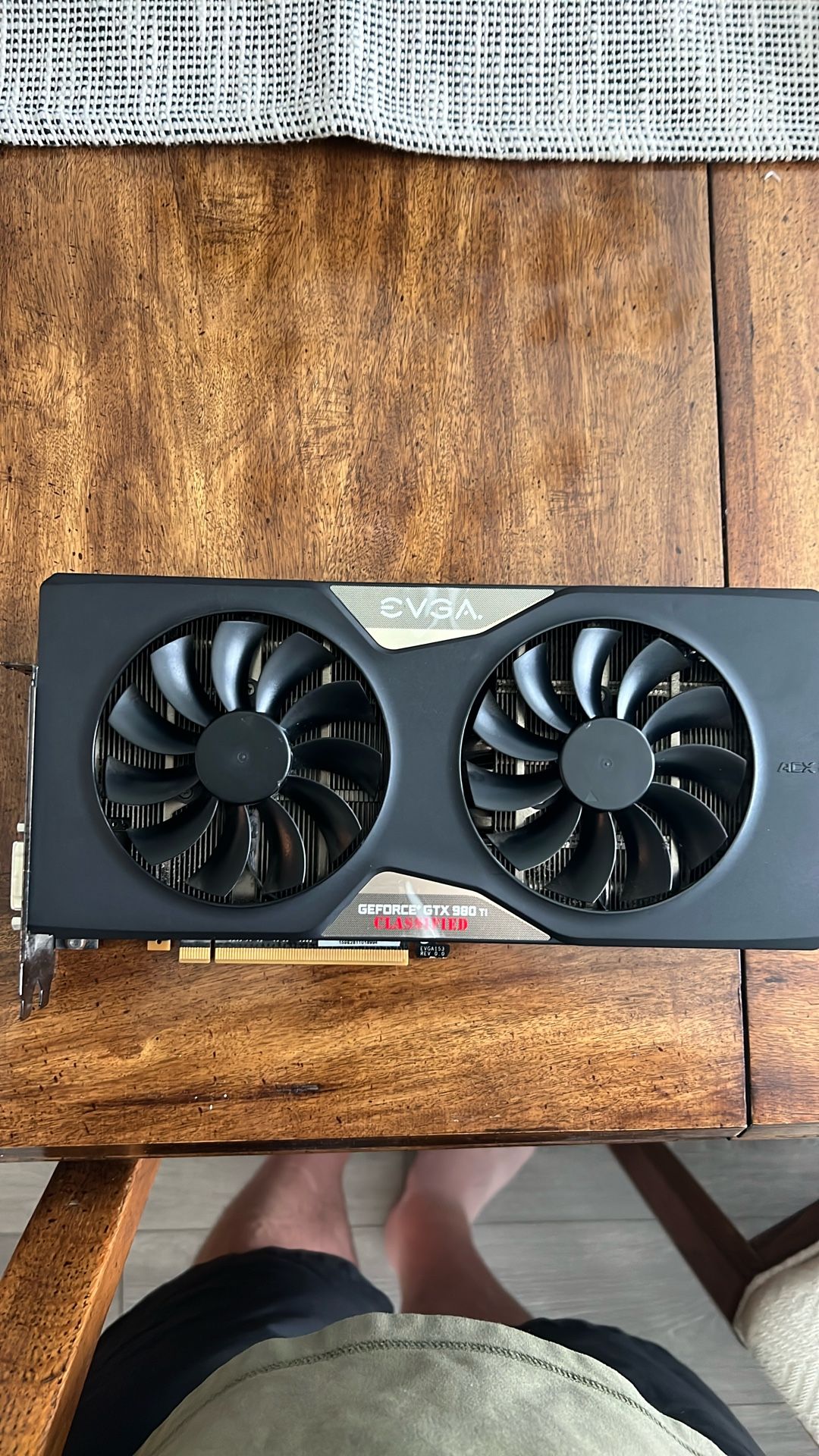 Evga 980ti Classified ACX w/ Backplate