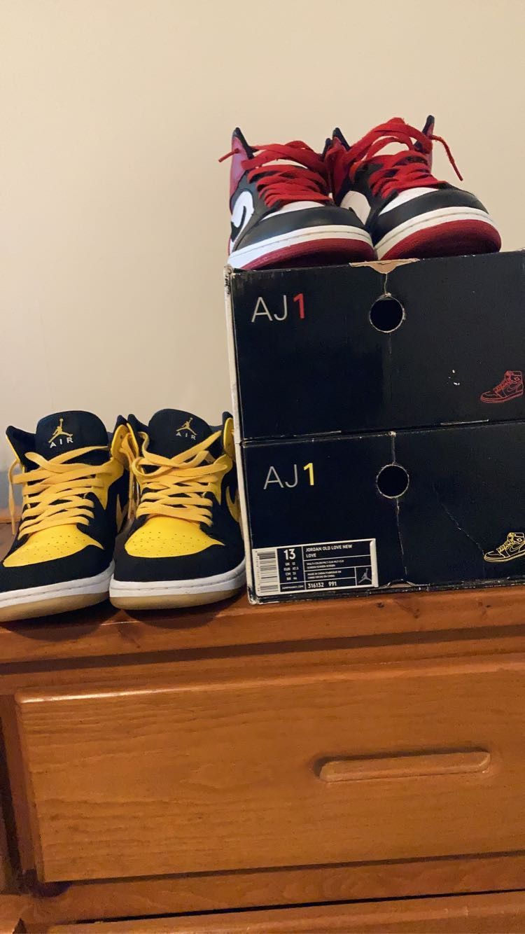 Air Jordan 1 Old Love New Love Pack Size 13