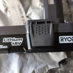 Ryobi 18v 1.5ah One + Lithium-Ion Battery