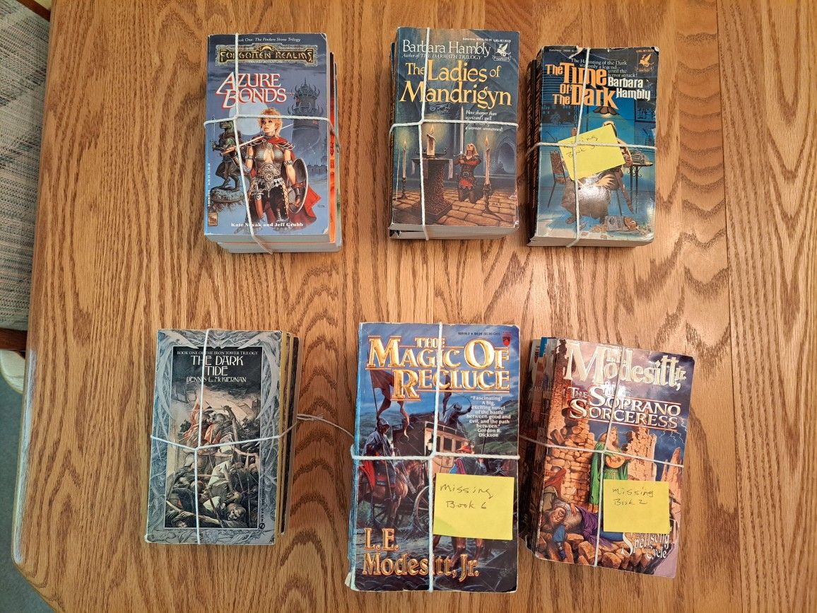 Science Fiction/ Fantasy Book Series