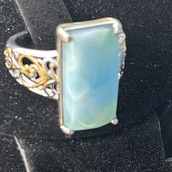 Larimar Ring