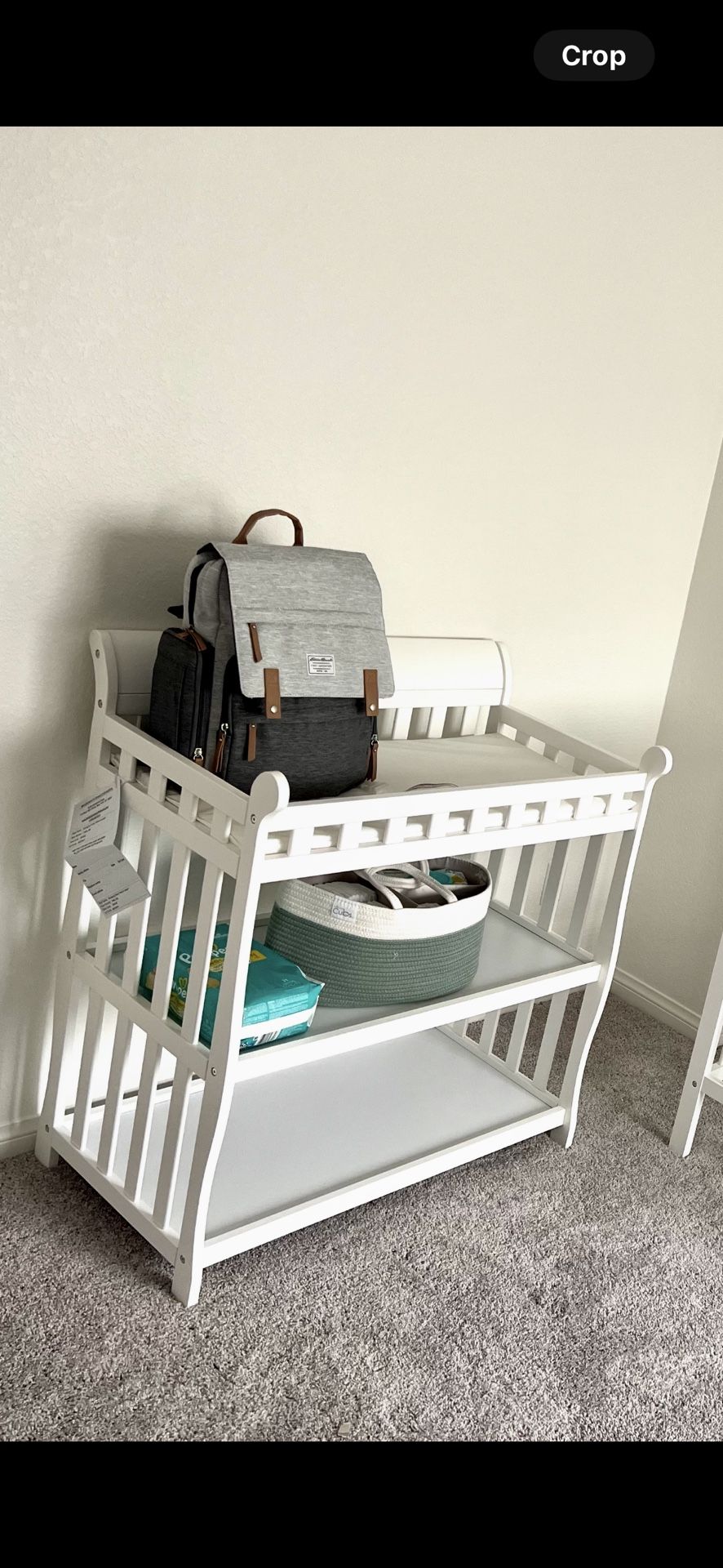 Infant Changing Table with Pad