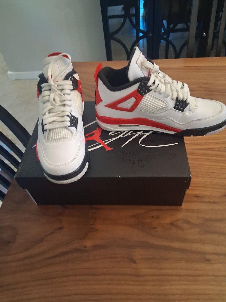 jordan 4s red cement
