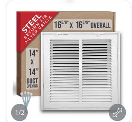 Steel Return Air Filter Grille