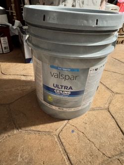 Valspar white ceiling paint