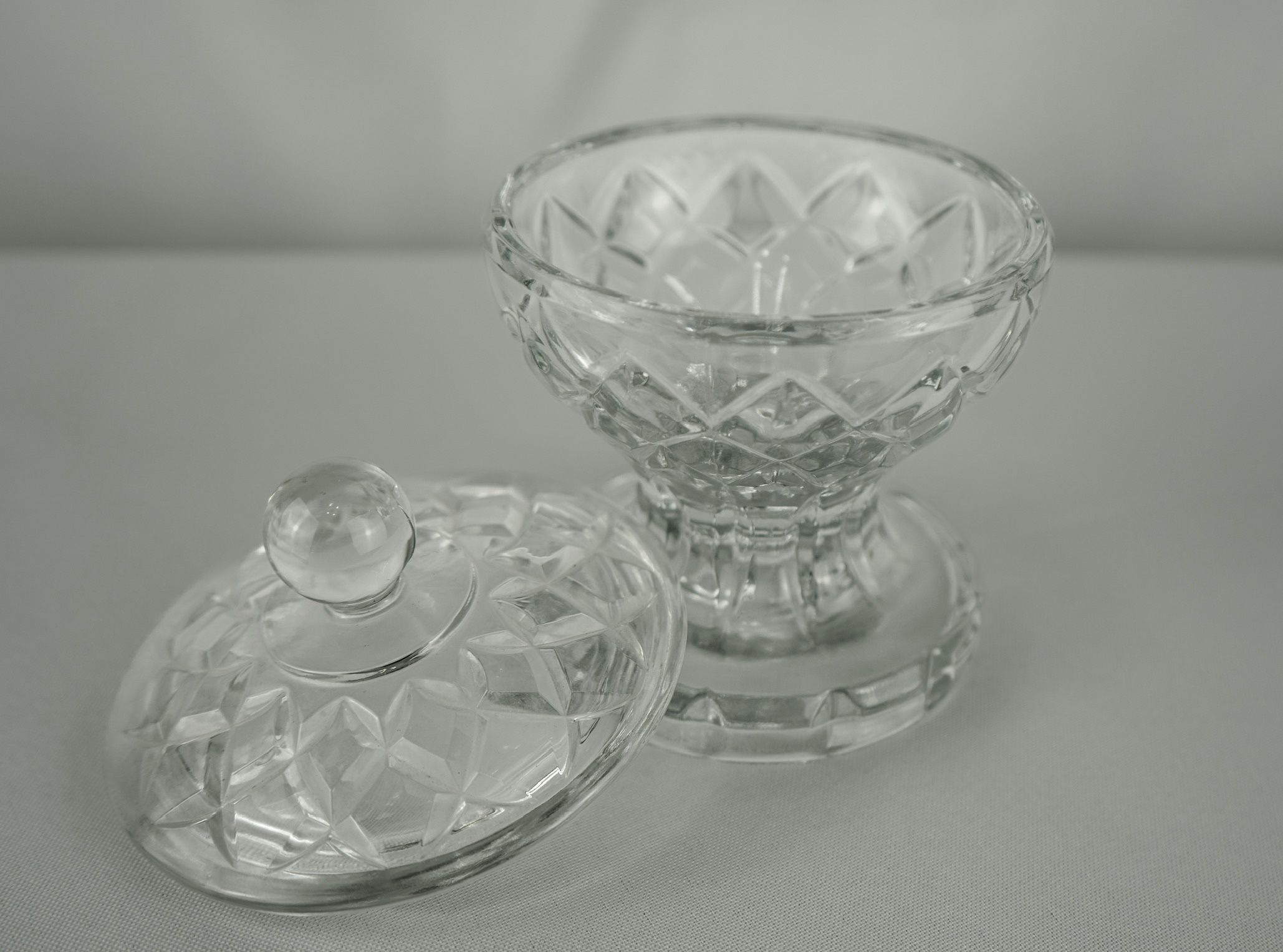 Vintage Crystal Candy Dish