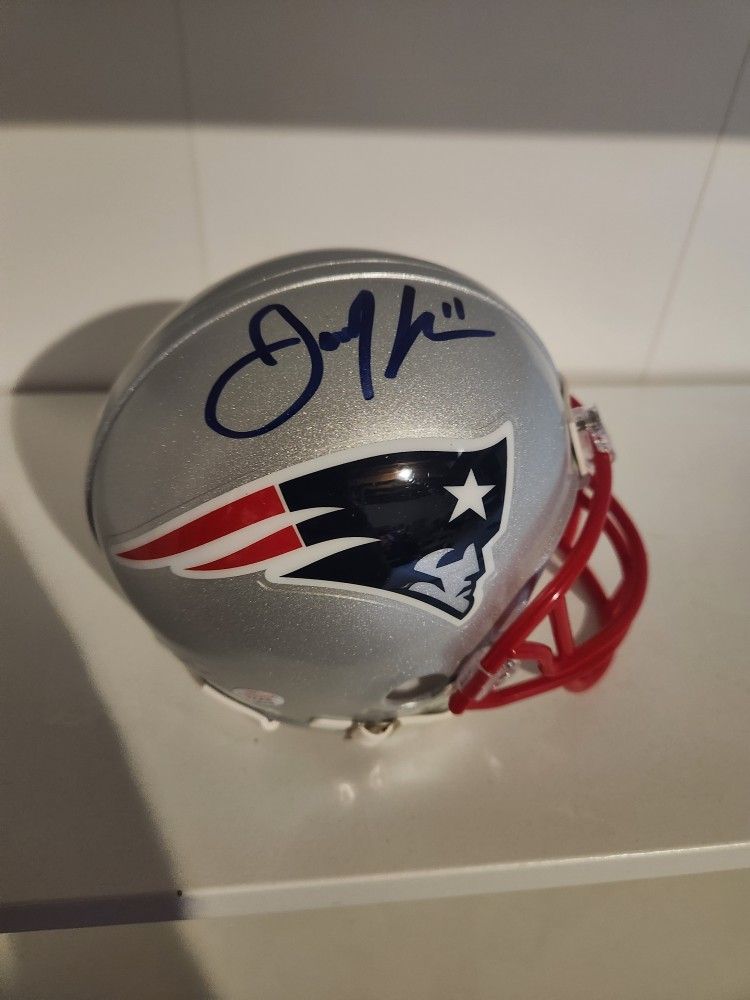 Julian Edelman Mini Helmet