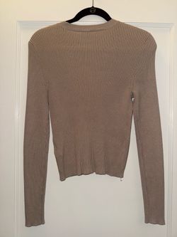 Brown sweater