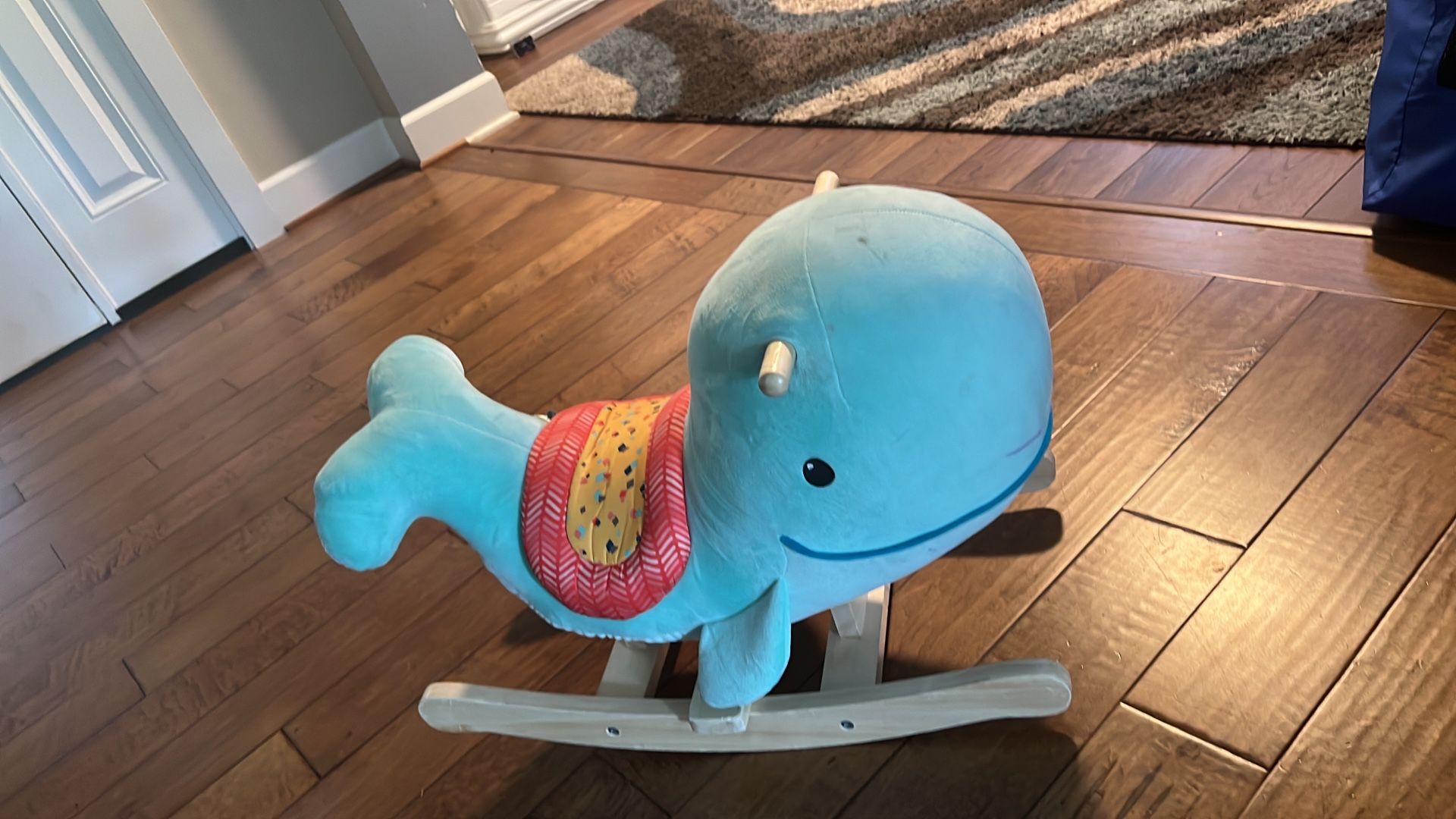 B. Toys- Whale Rocker - Echo- Whale Rocking Toy – Wooden Ride-On – Classic Toys For Toddlers, Kids – 18 Months +