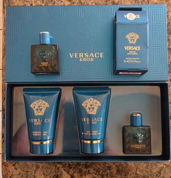 Versace Eros 3pc Gift box with extra 5ml