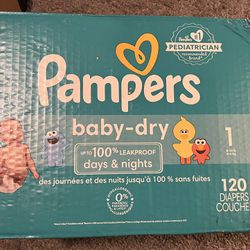 Pampers Diapers * Size 1