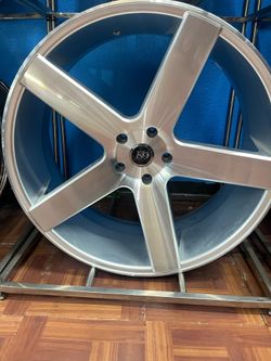 26x10 K9K16 Wheels – Hyper Silver Machined – 5x139.7 – Brand New